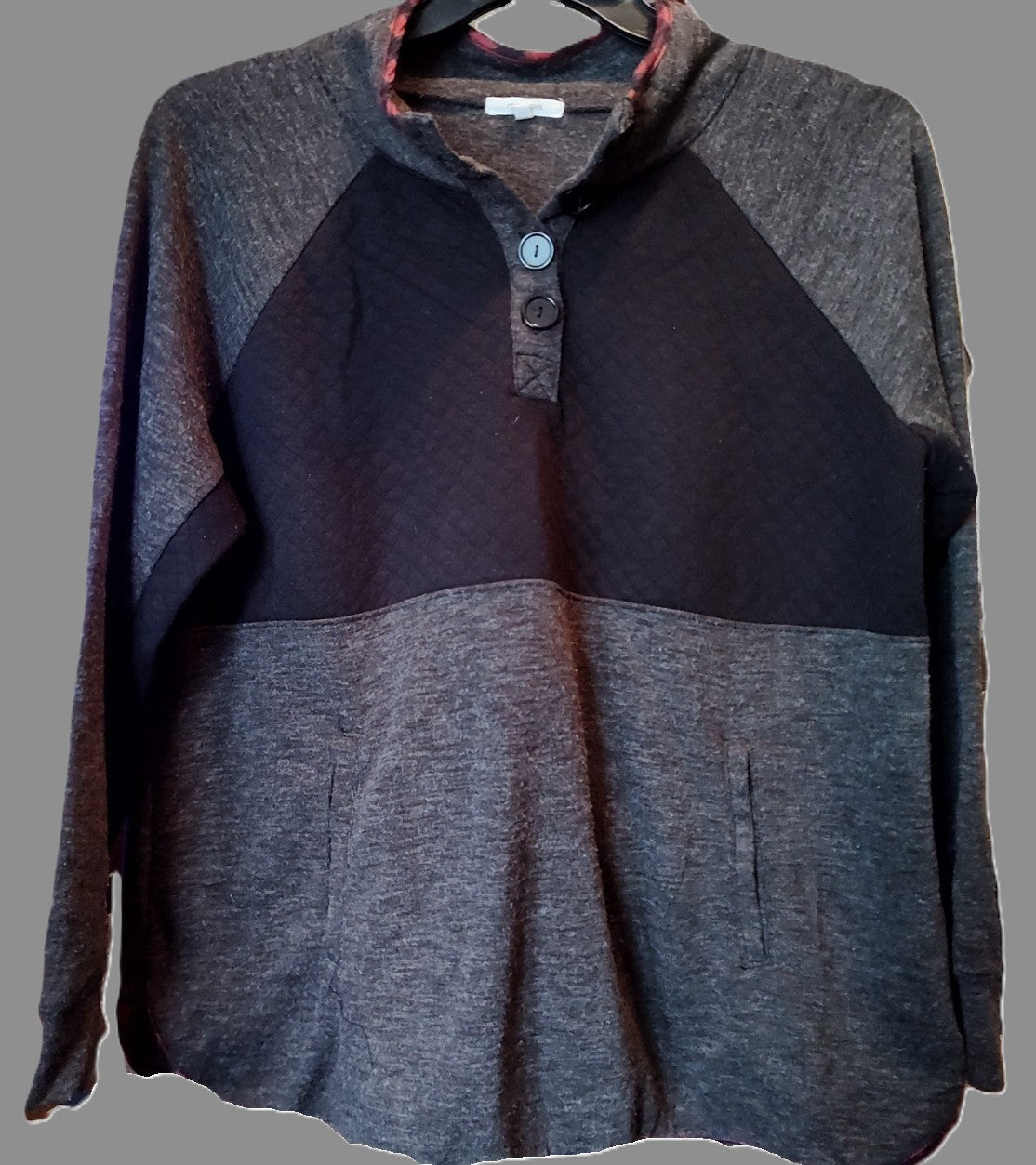 Maurice's Grey Long Sleeve Sweater - size XL