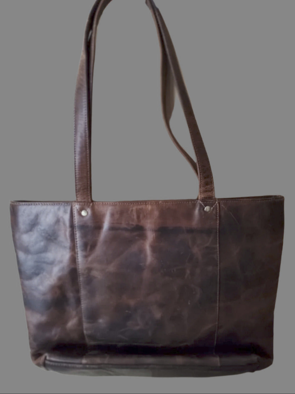 Levogue Brown Leather Tote