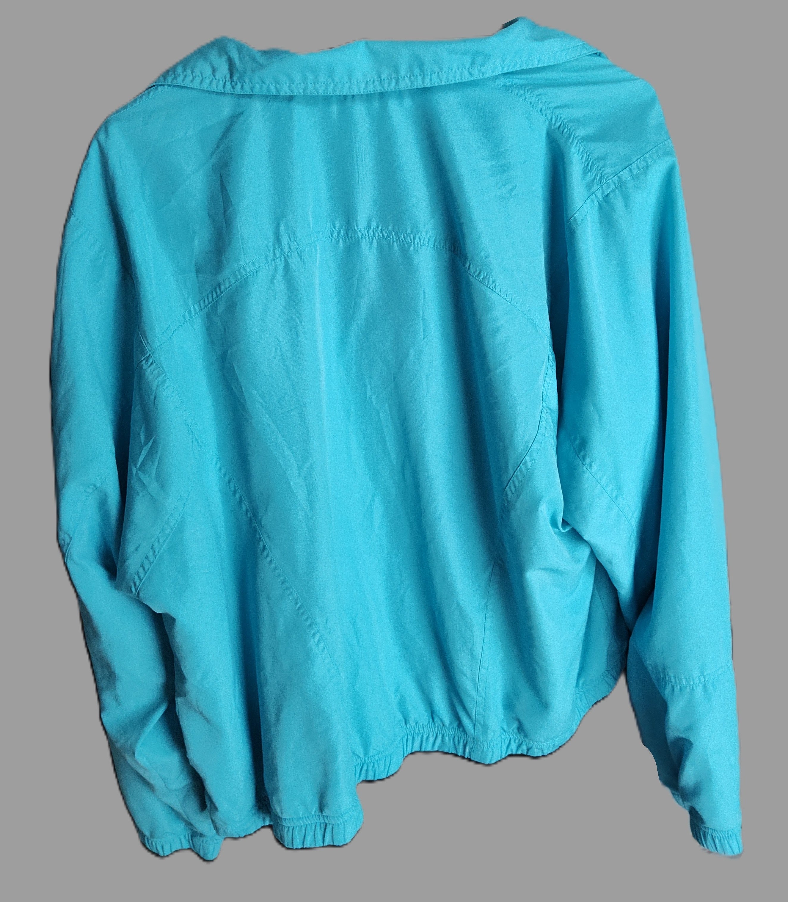 Koret Windbreaker Teal Jacket with Lining - size L