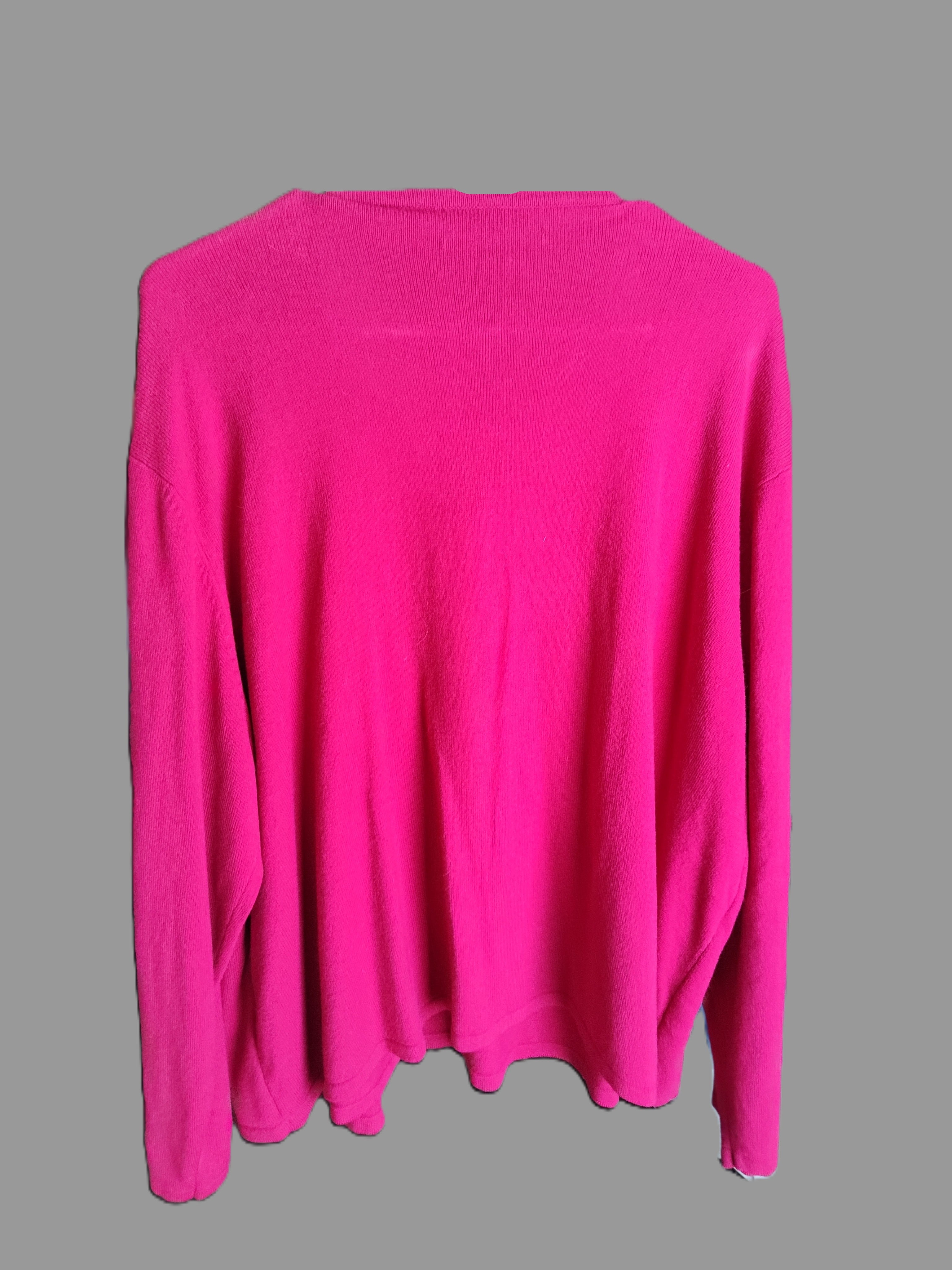 Women's Red Cardigan and Shirt