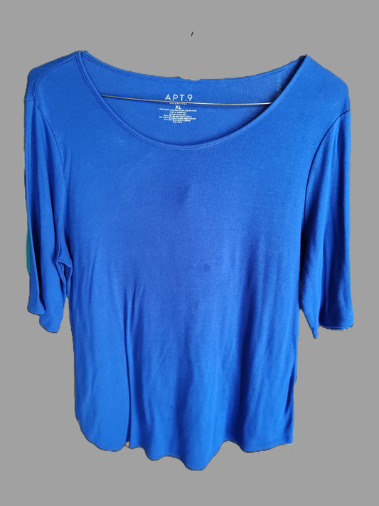 Apt 9 Essentials Blue Shirt - size XL
