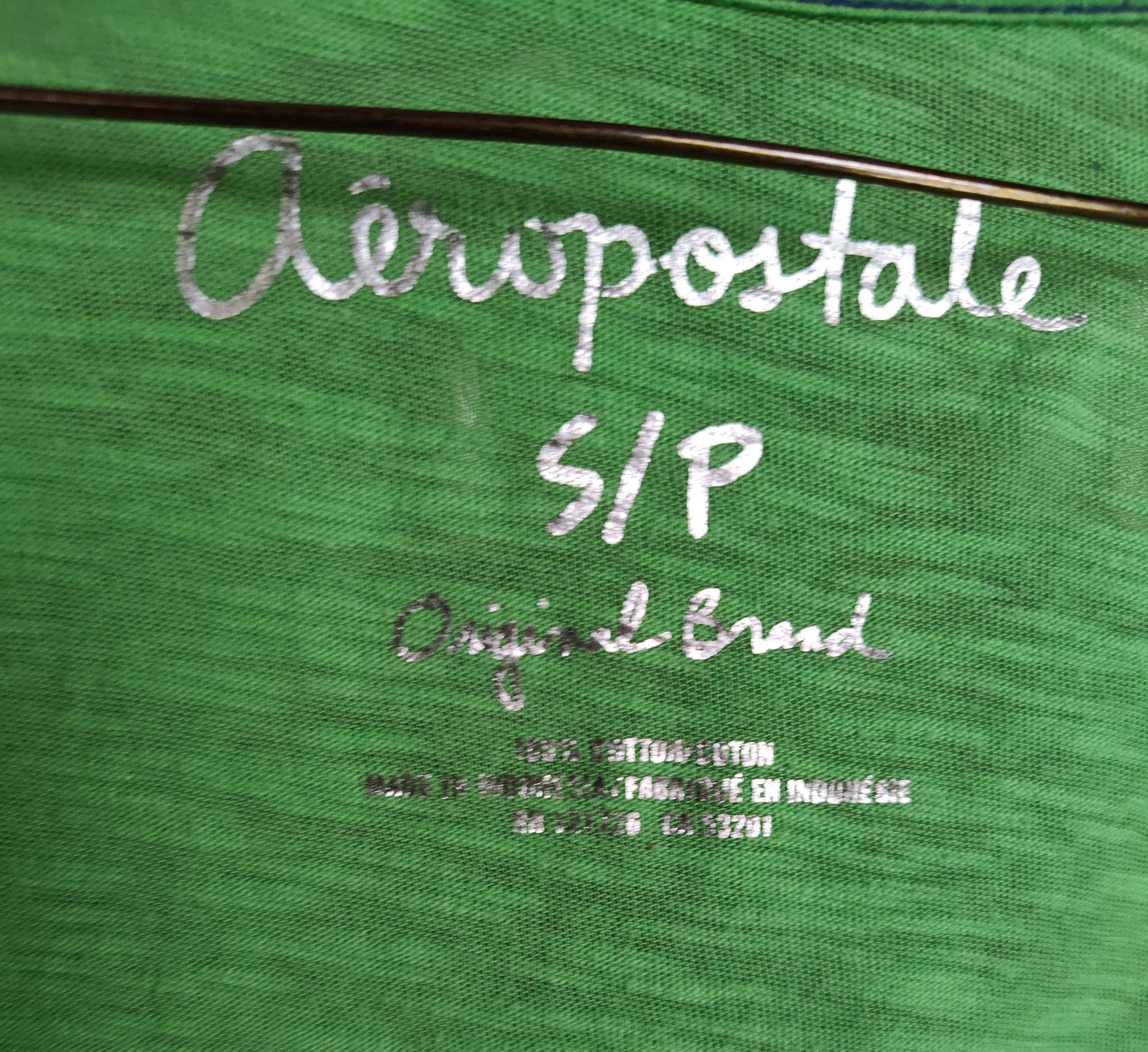 Aeropastle Green Cardigan with Pockets - size S