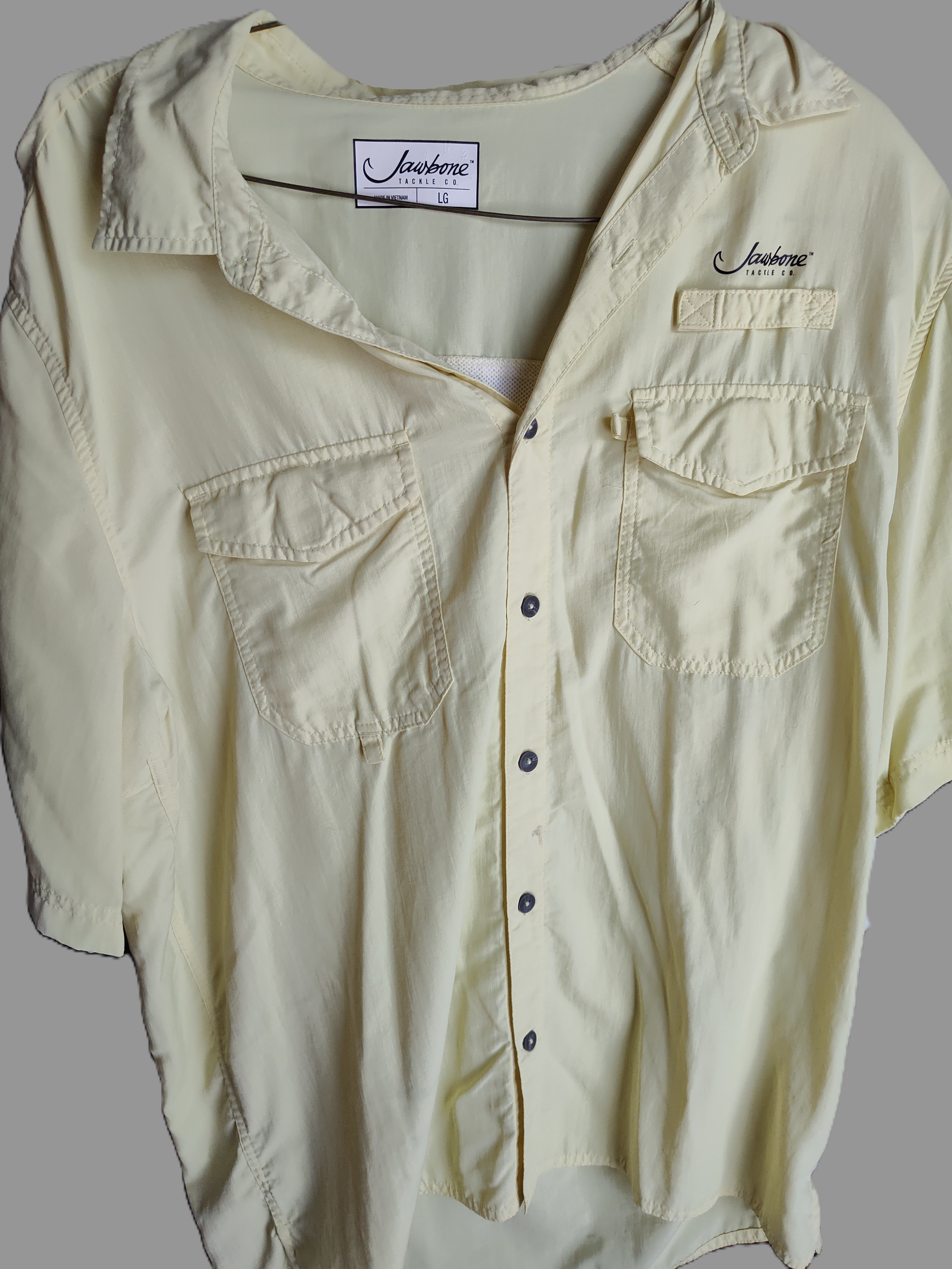 Jawbone Tackle Co. Button Front Shirt - size L