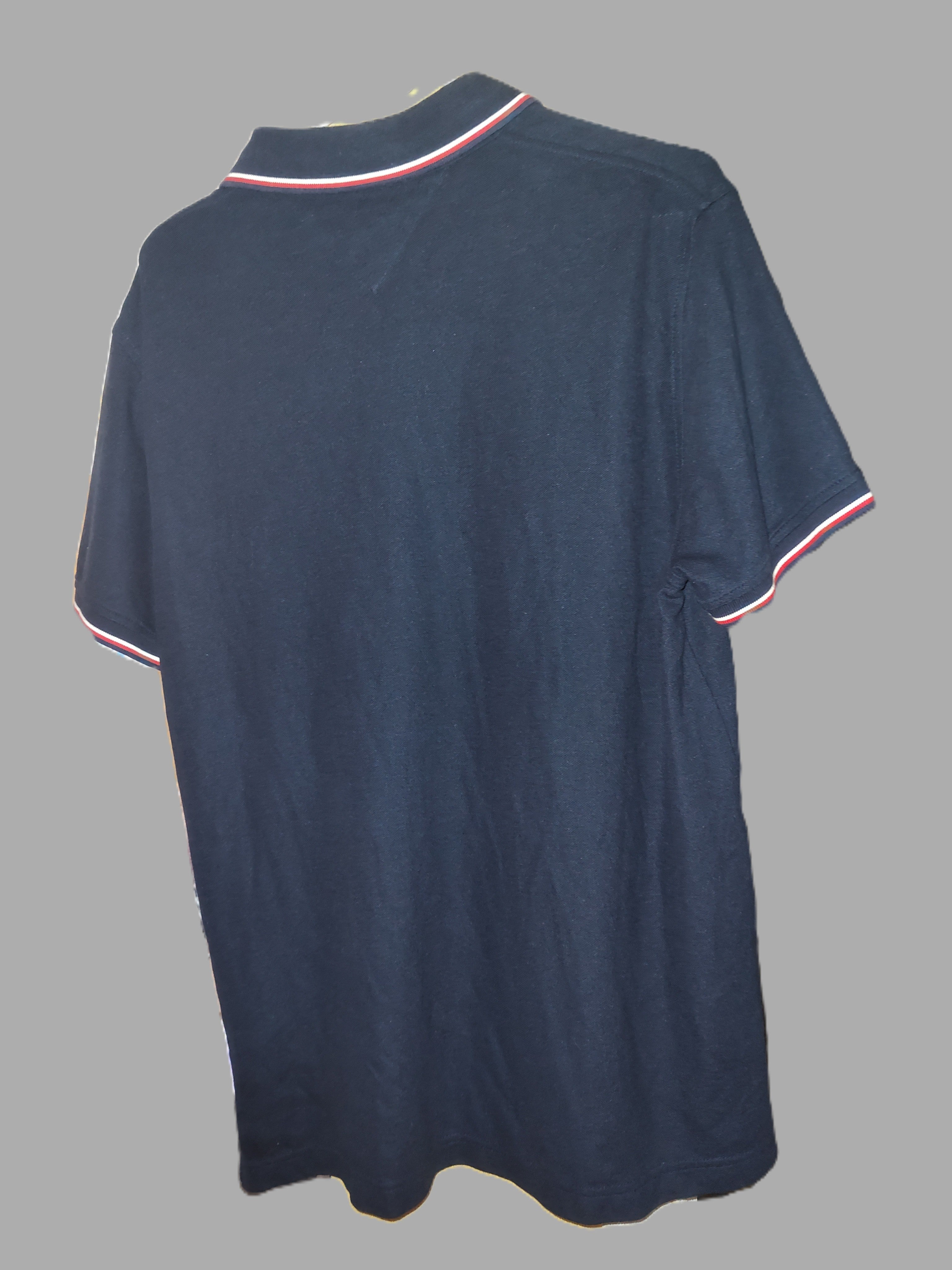 Tommy Hilfiger Navy Polo Shirt for Men - size L