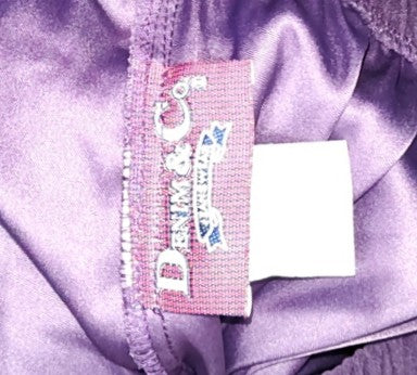 Denim & Co Stretch Purple Pants - size 3X