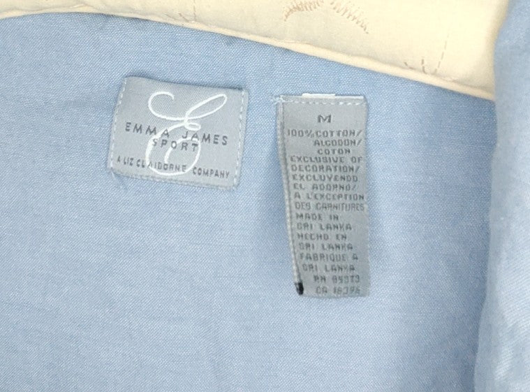 Emma James Sport Light Blue Hooded Jacket - size M