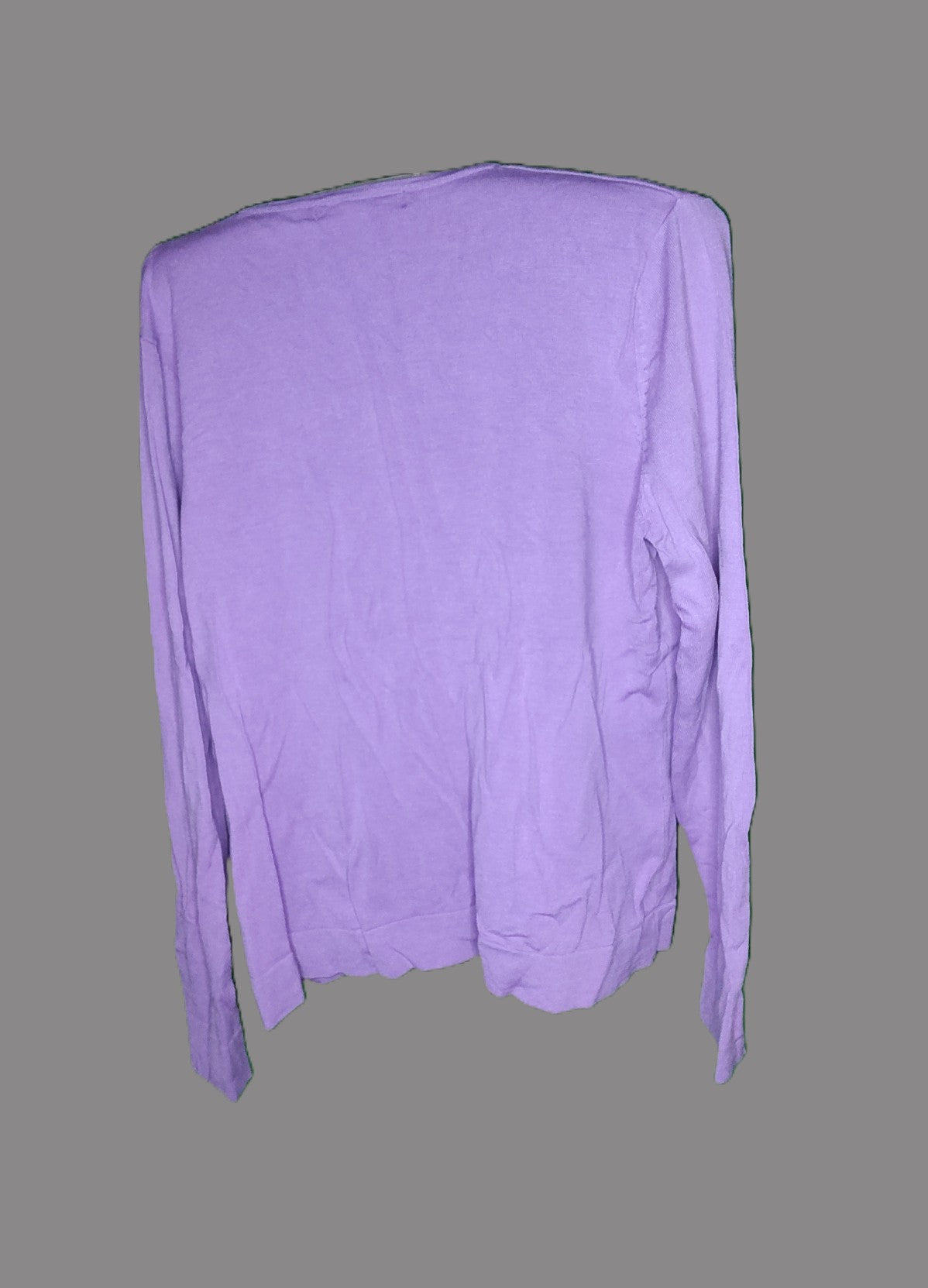 C'est City Women's Lavender Slim Fit Cardigan - size XL