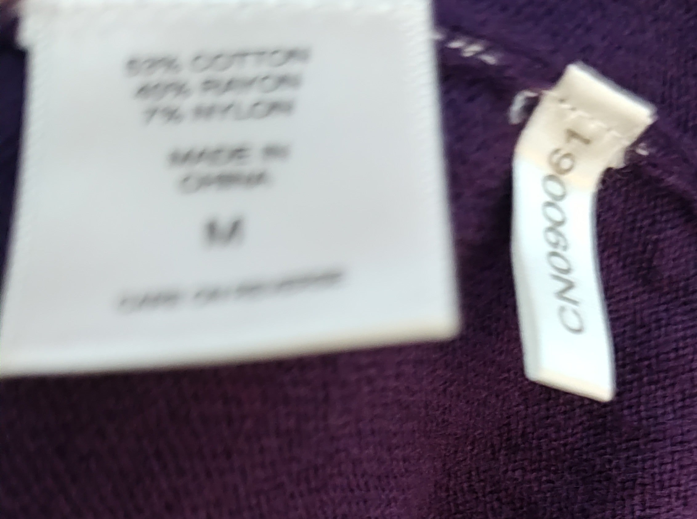New York & Co Purple Cardigan - size M