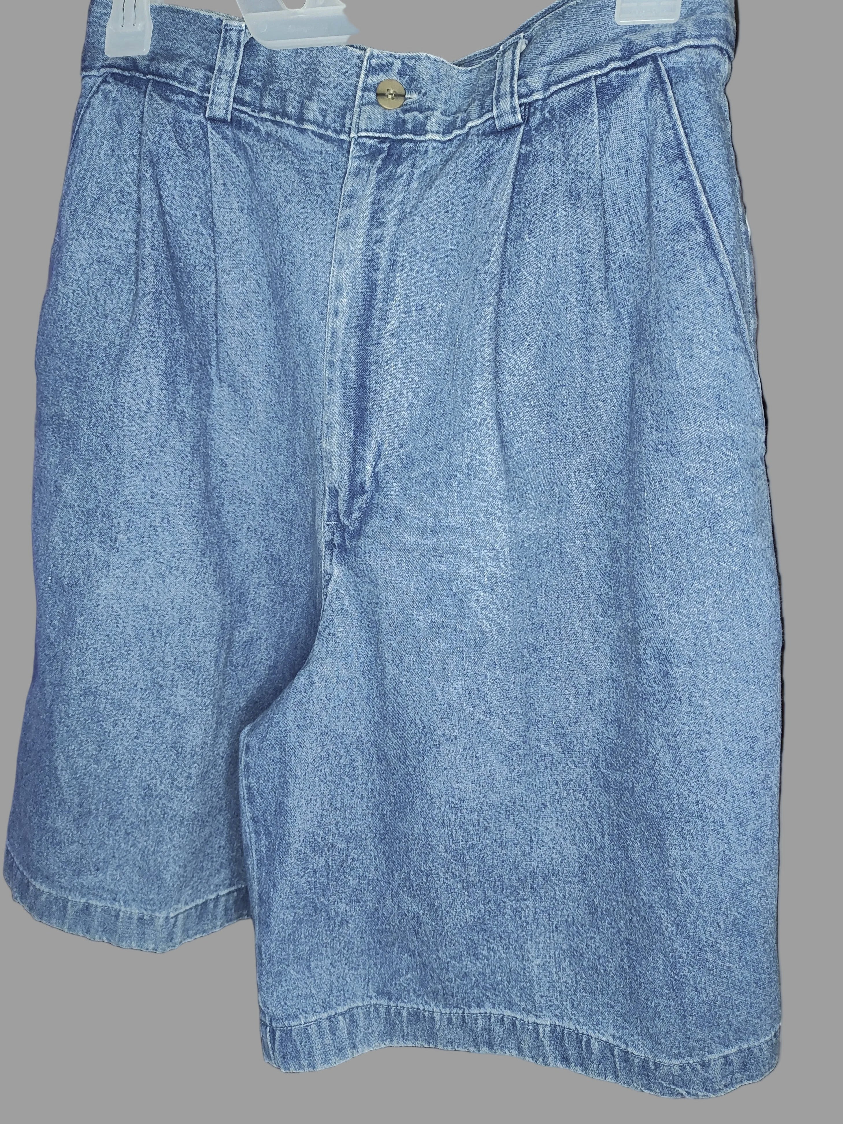 Vintage Doncaster Blue Denim Shorts - size 10