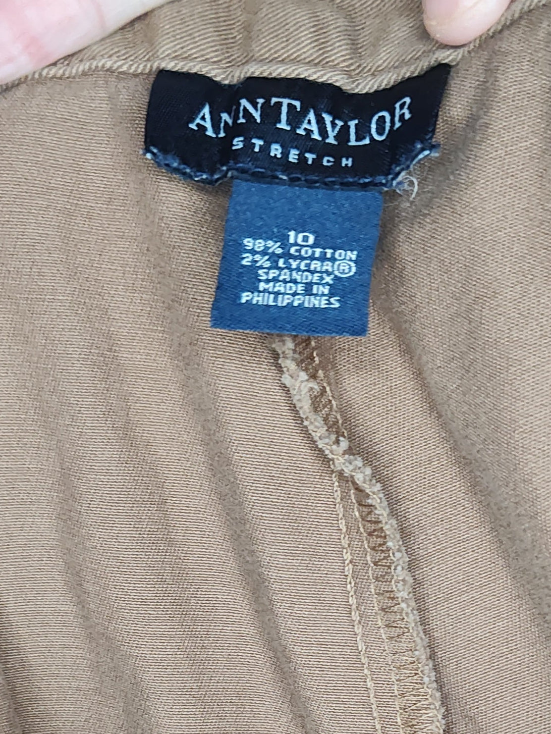 Anne Taylor Brown Trouser Pants - size 10