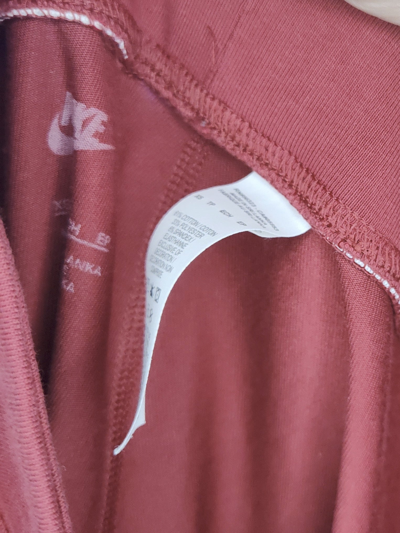 Nike Maroon Leggings - size XS