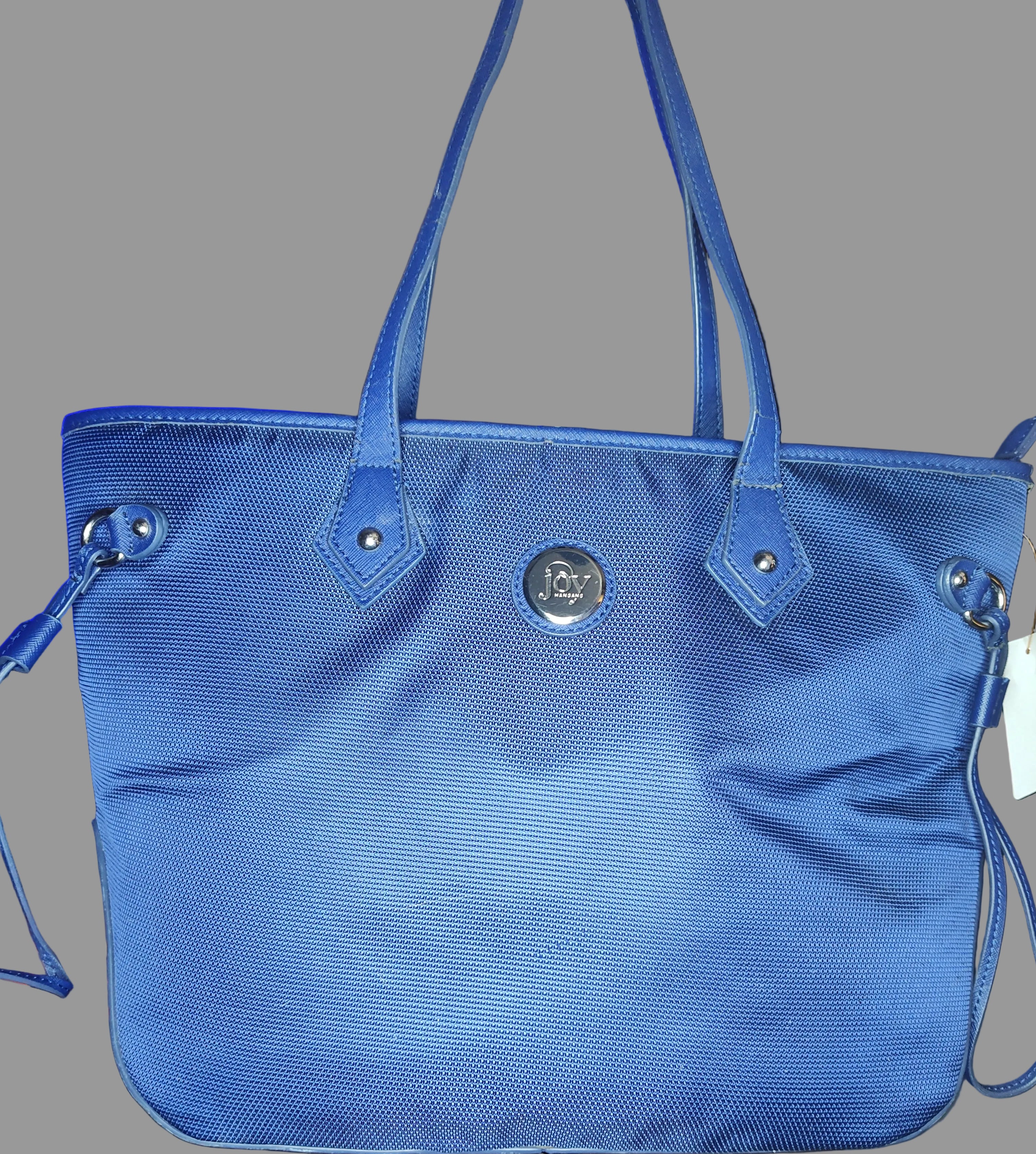 Joy Mangano TuffTech Large Blue Tote - 10