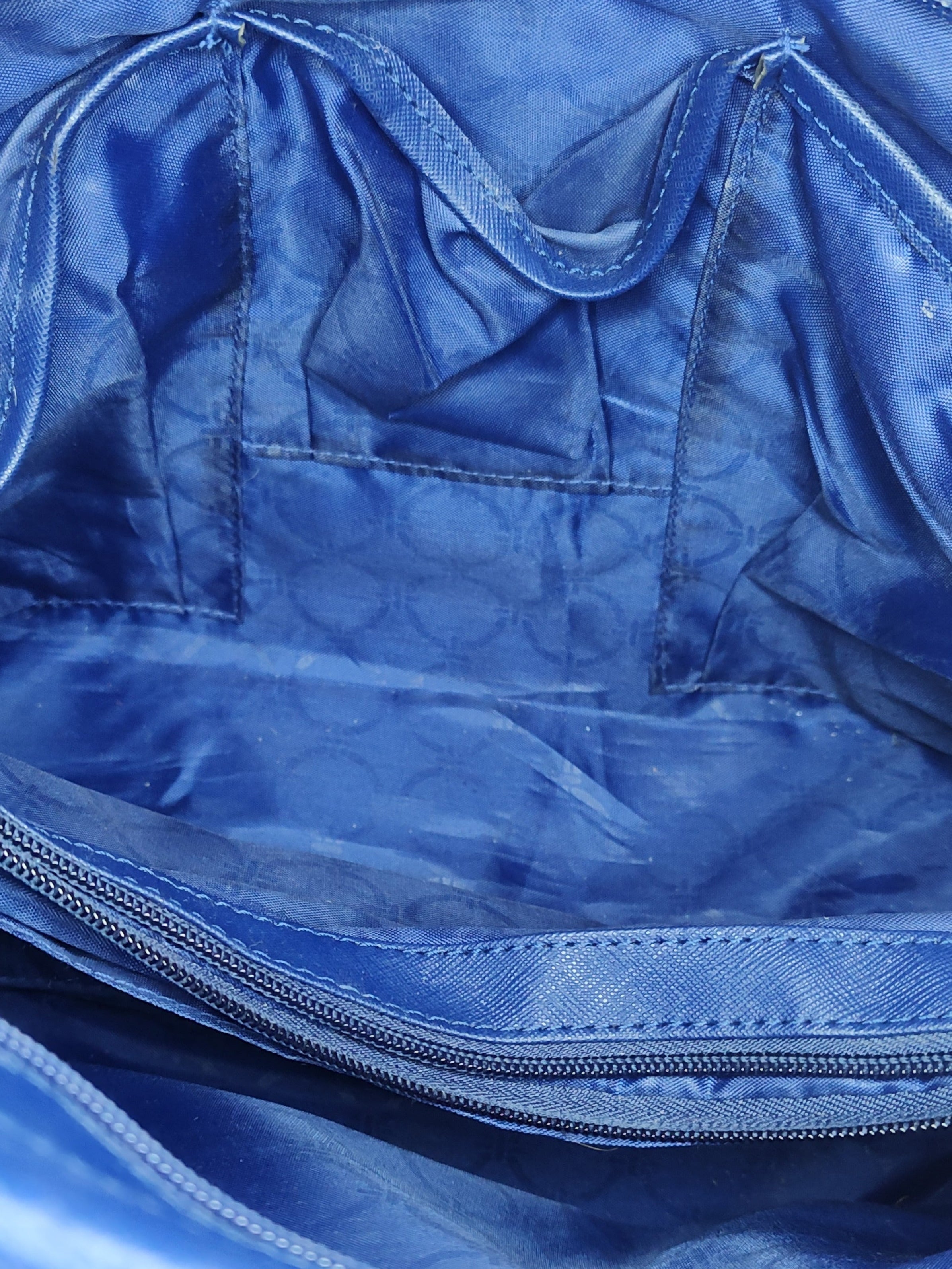 Joy Mangano TuffTech Large Blue Tote - 10