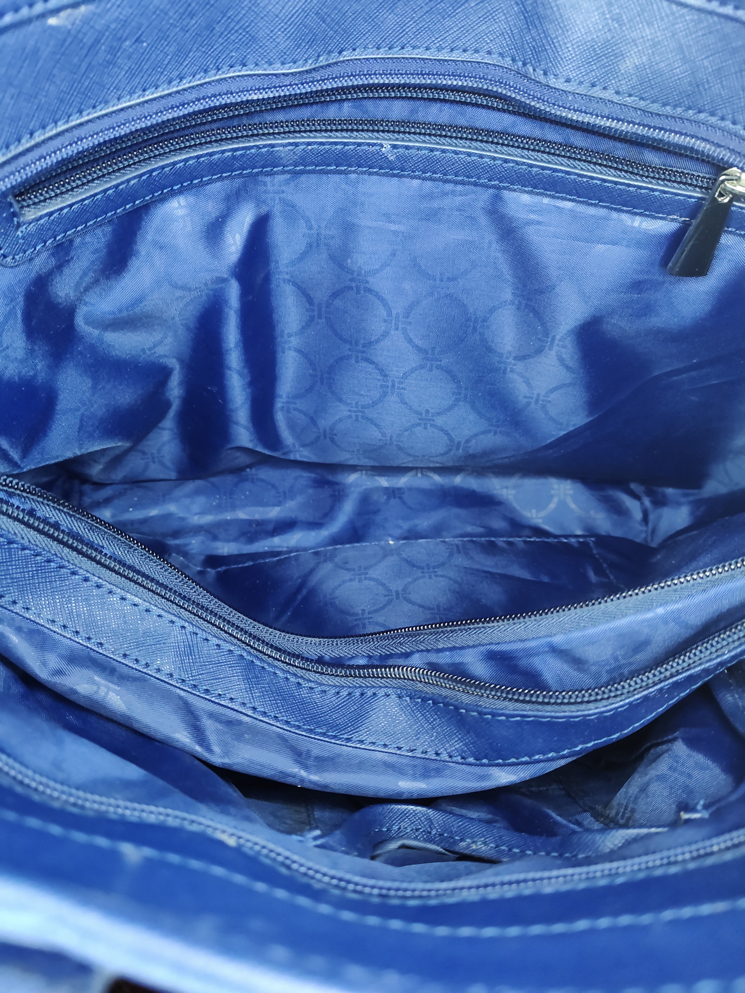 Joy Mangano TuffTech Large Blue Tote - 10