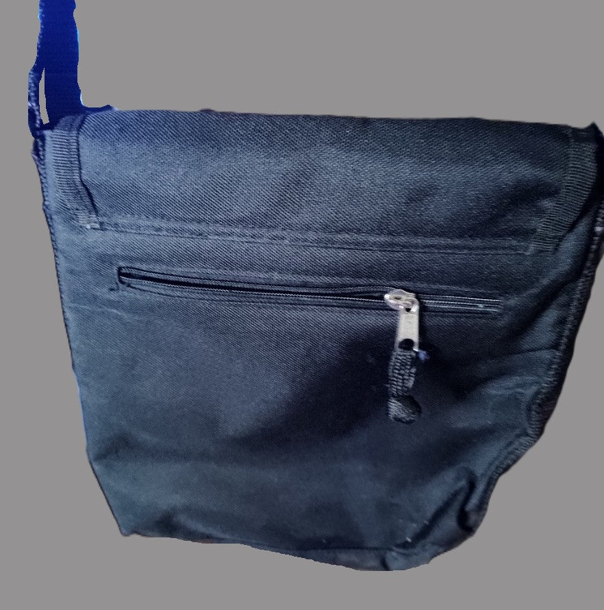 Candies Black Crossbody Bag with 3 Compartments