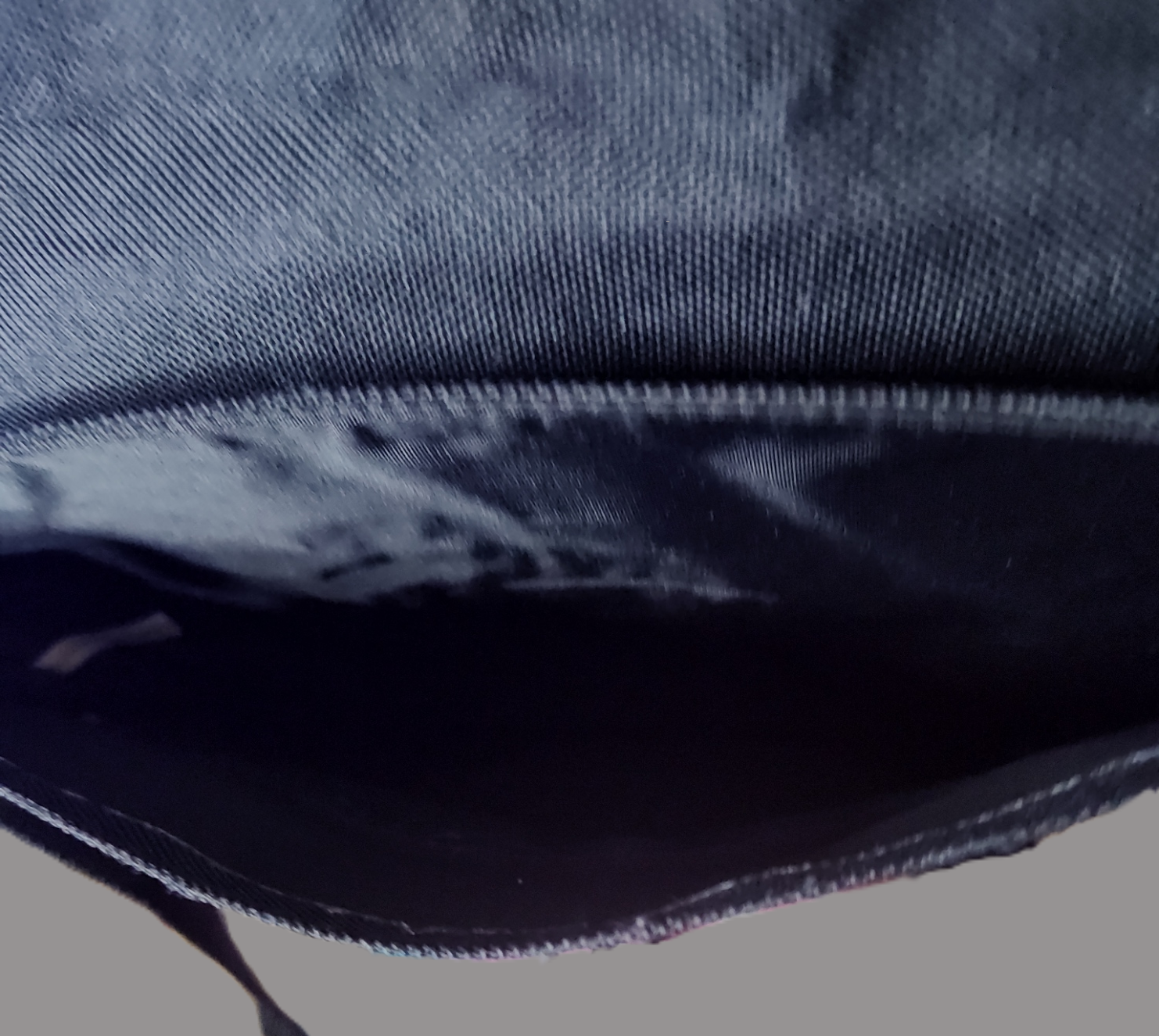 Candies Black Crossbody Bag with 3 Compartments