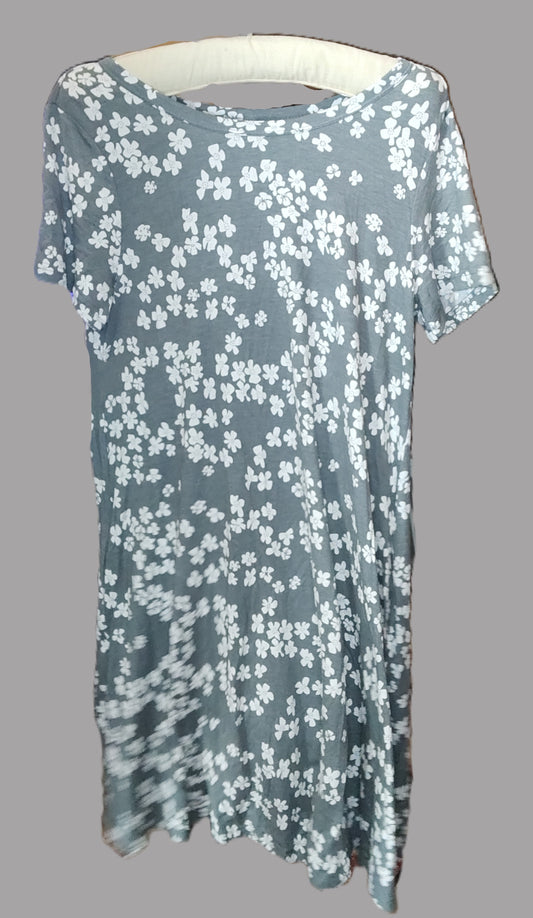 Chiclily Floral Midi Dress - size M