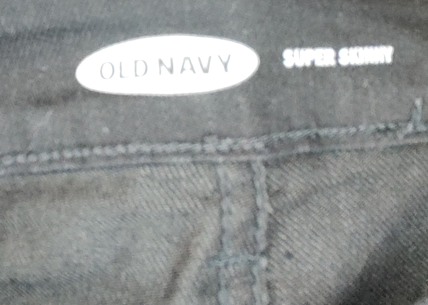Old Navy Black Super Skinny Jeans - size 4p
