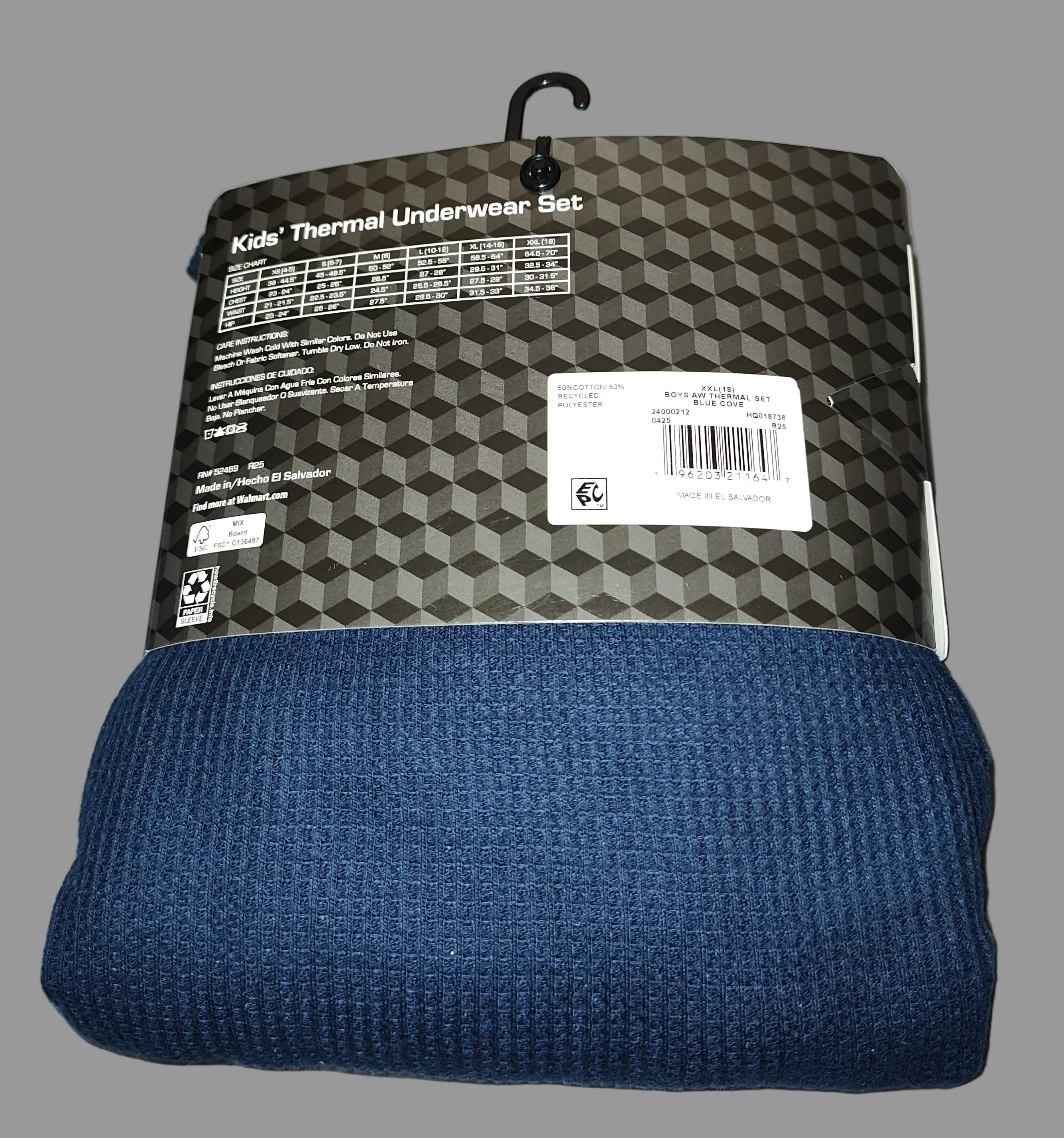 Kid's Thermal Underwear Set by Athletic Works