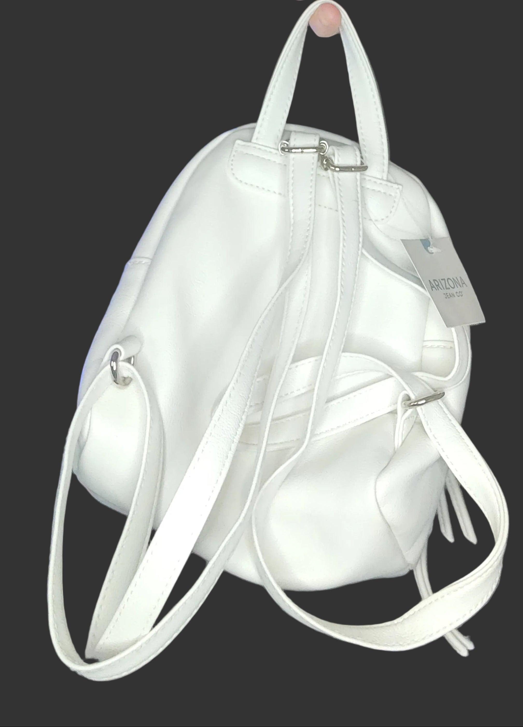 Arizona Jean Co. Small White Panda Backpack