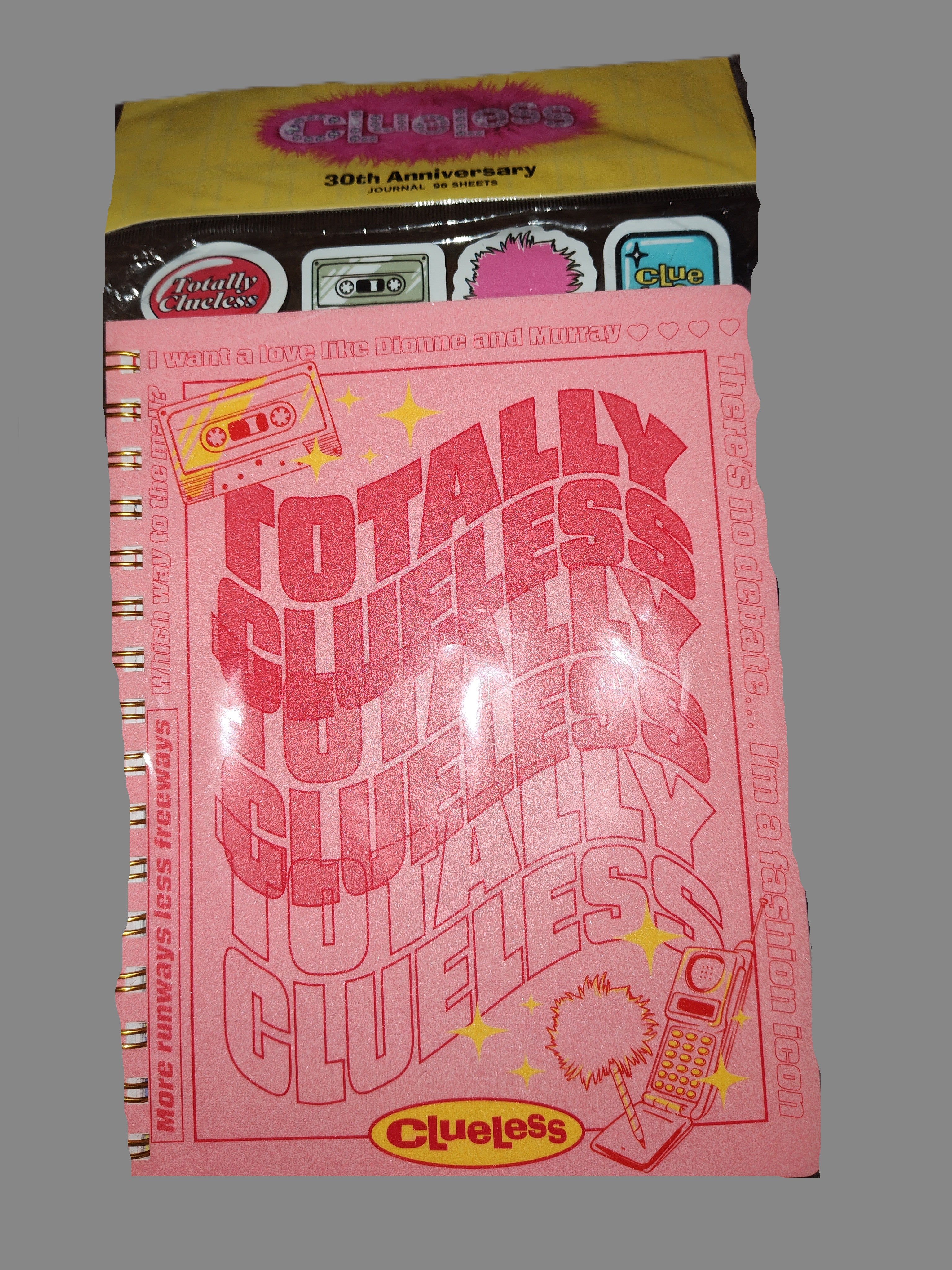 Totally Clueless 30th Anniversary Notebook Journal