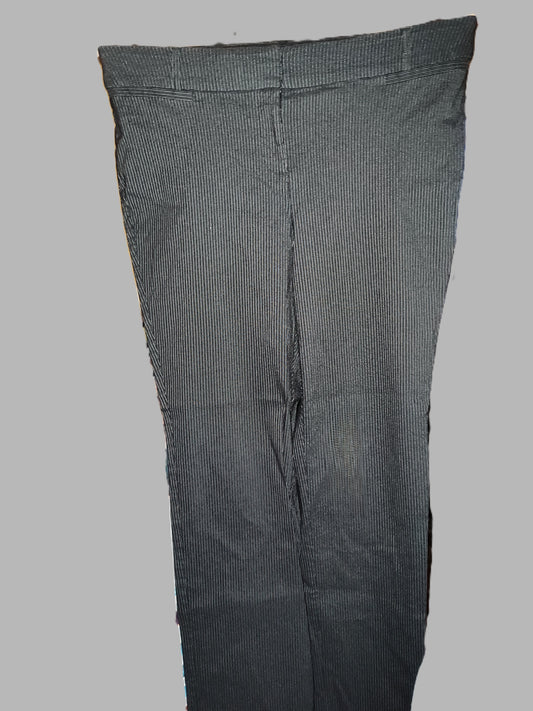 Lane Bryant "The Allie" Navy Blue Pinstriped Slacks - size 14 regular