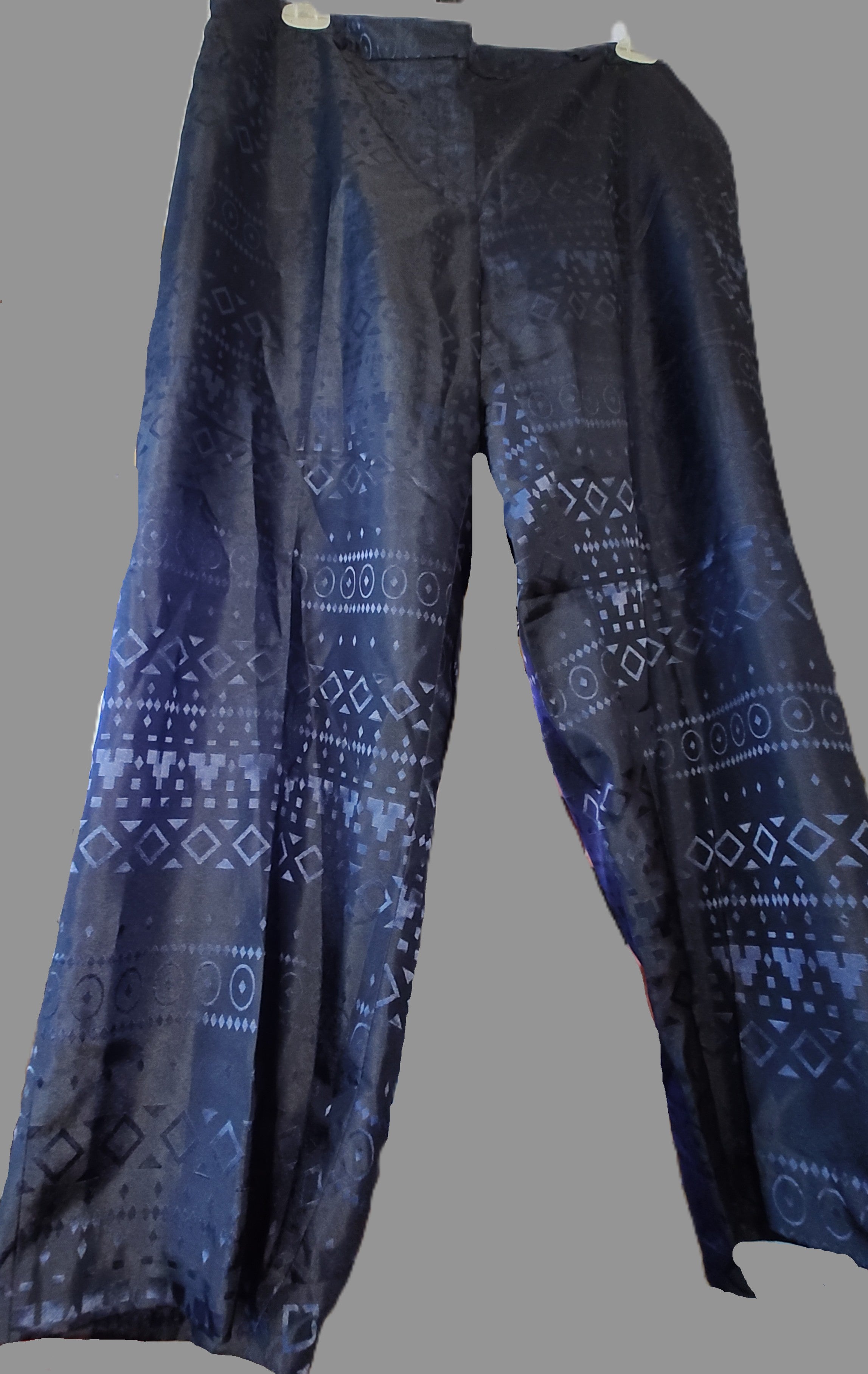 Women's Blue Iridescent Dress Pants - size 18W