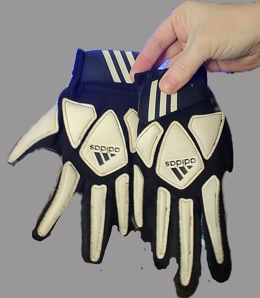 Youth XL Adidas Black Football Gloves