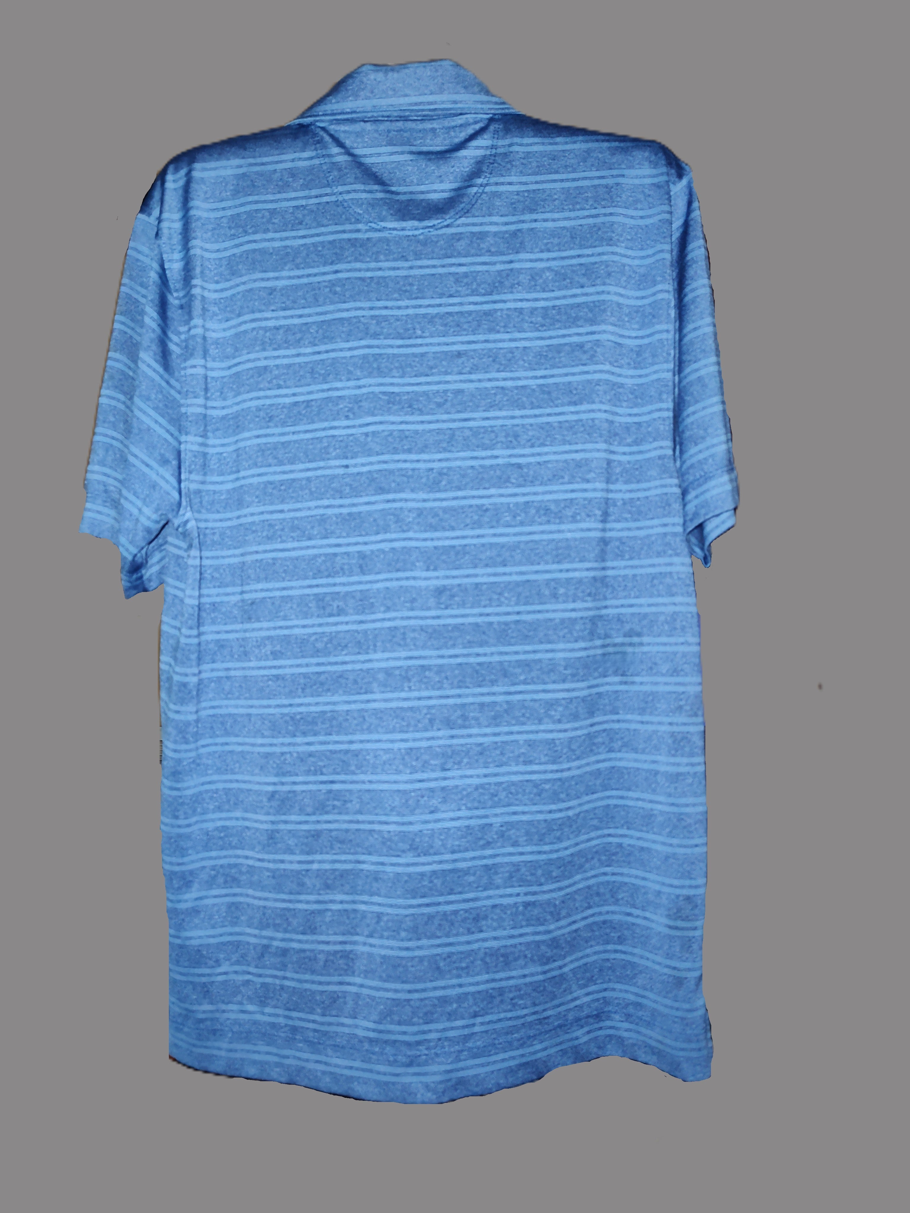 Men's University of Kentucky Blue Striped Polo Shirt