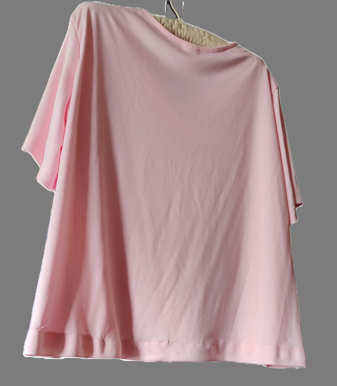 Blair Pink Blouse with Cowl Neck - size 3XL