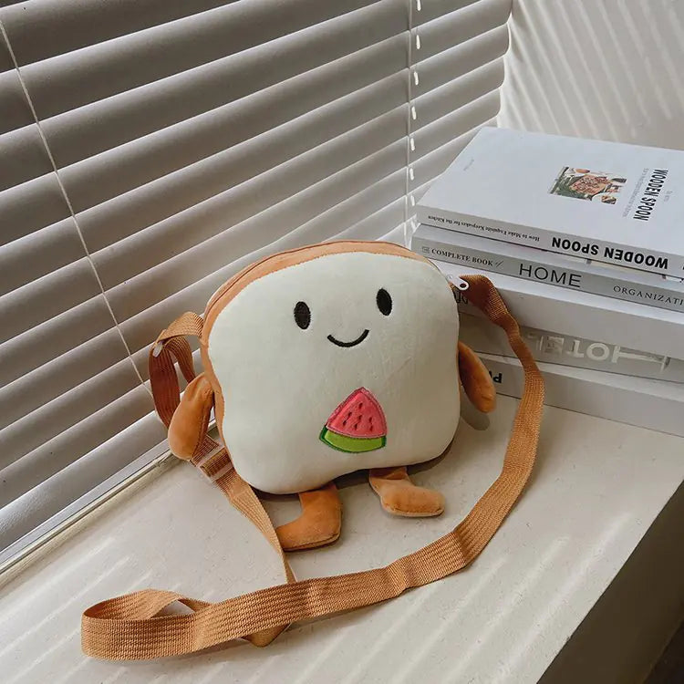 Cute Fun Fruity Crossbody Plush Bag