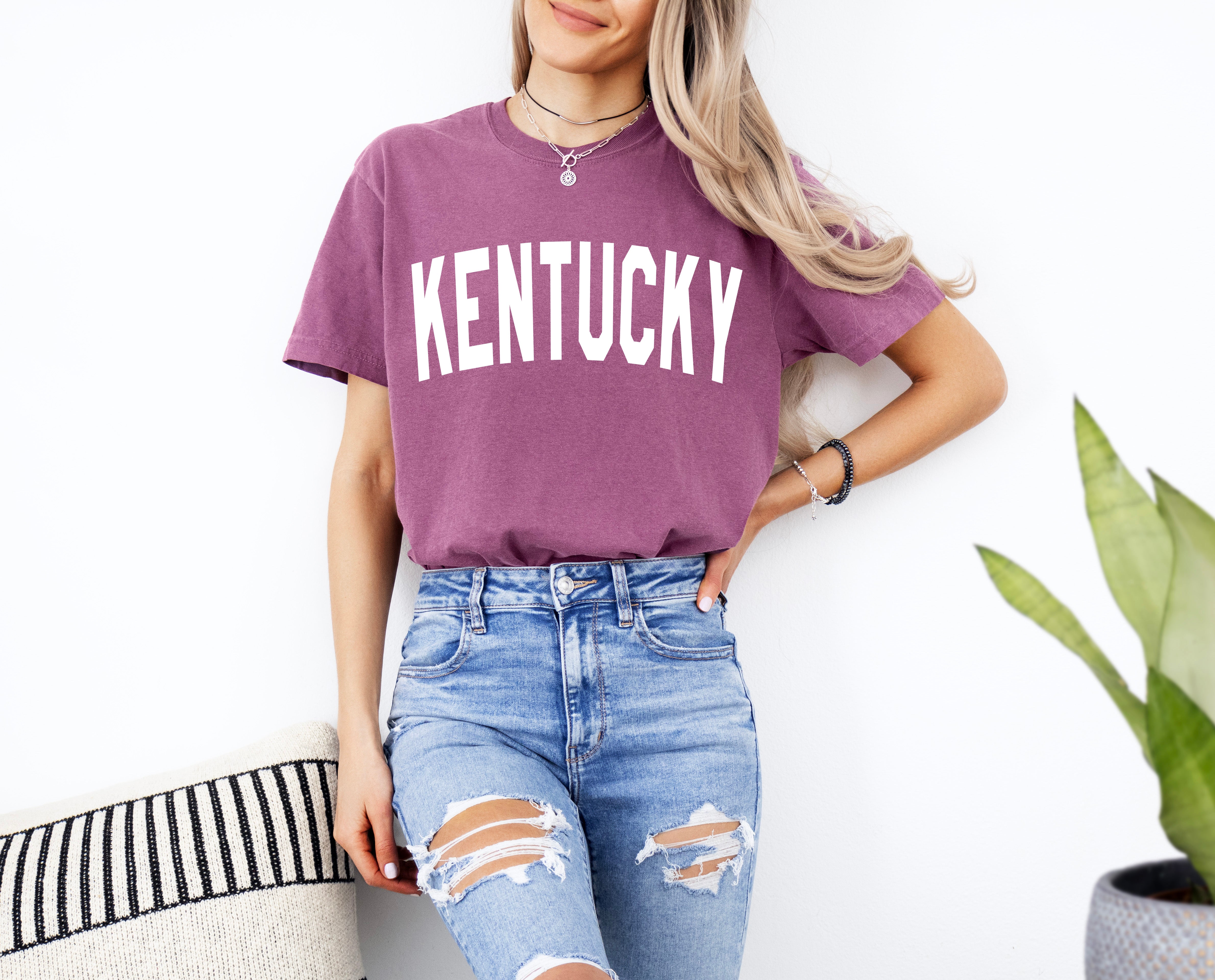 State of Kentucky Comfort Colors Unisex Graphic T-shirt