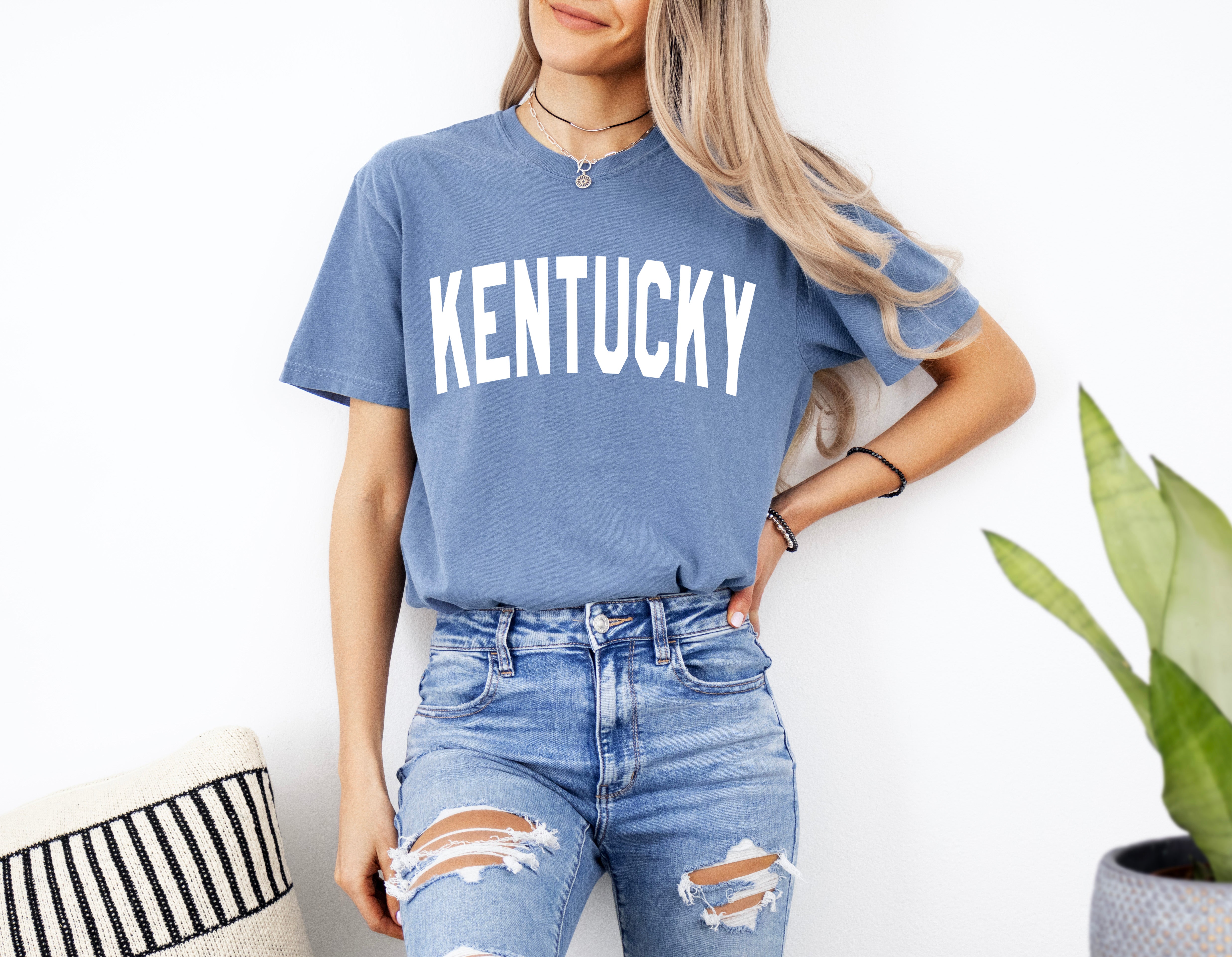 State of Kentucky Comfort Colors Unisex Graphic T-shirt