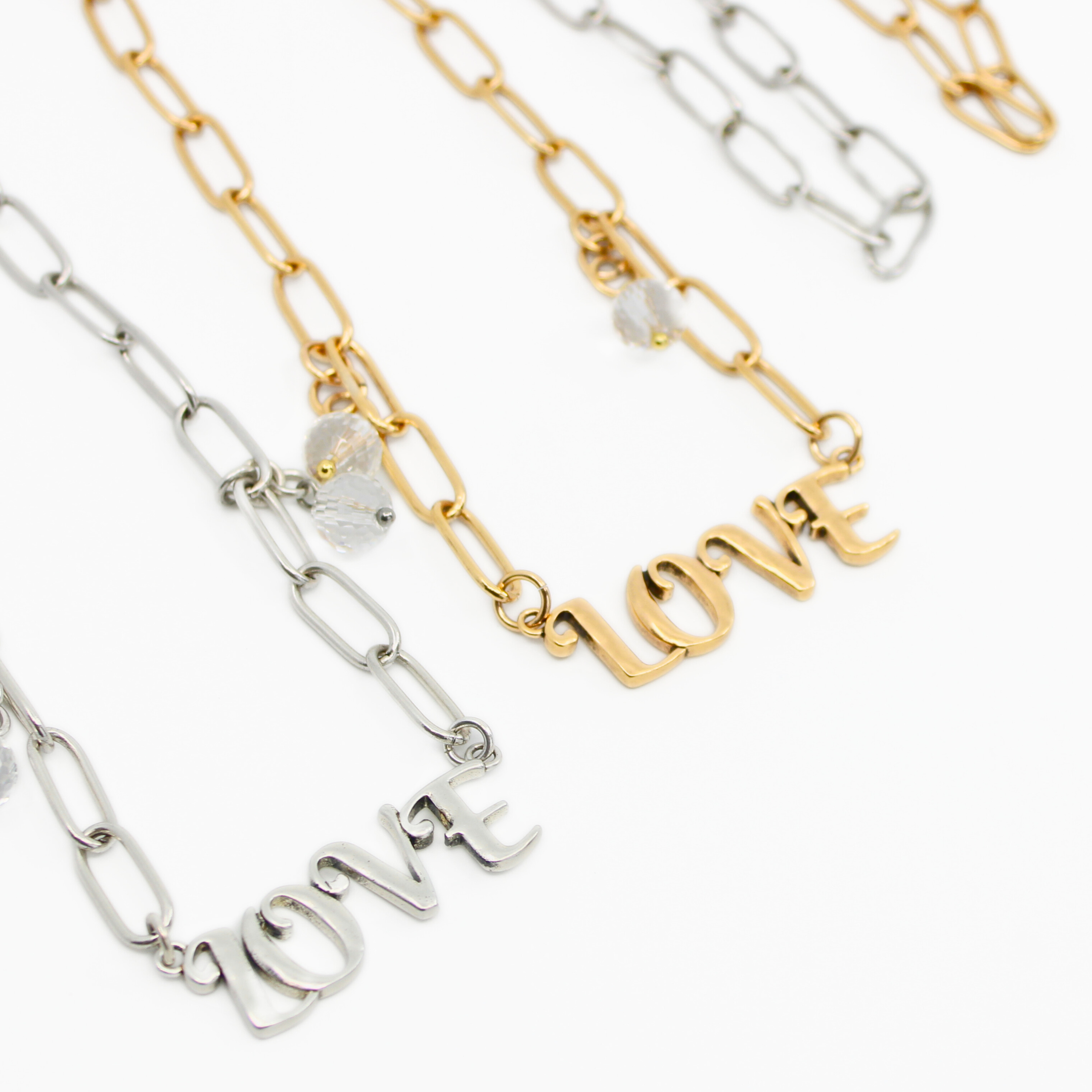 Love Long Chain Necklace