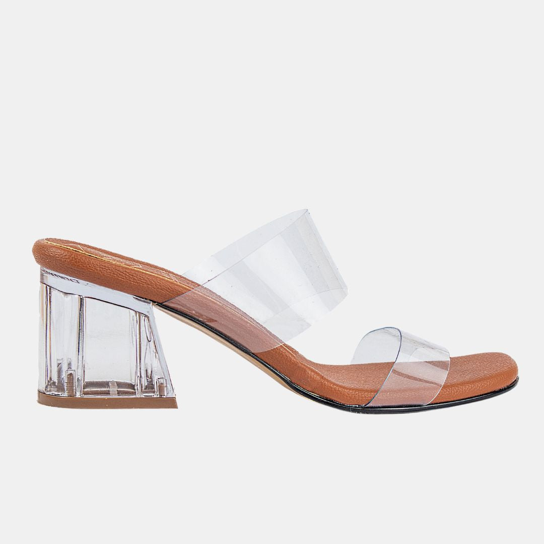 Women's Clear 1 Low Heel Sandals