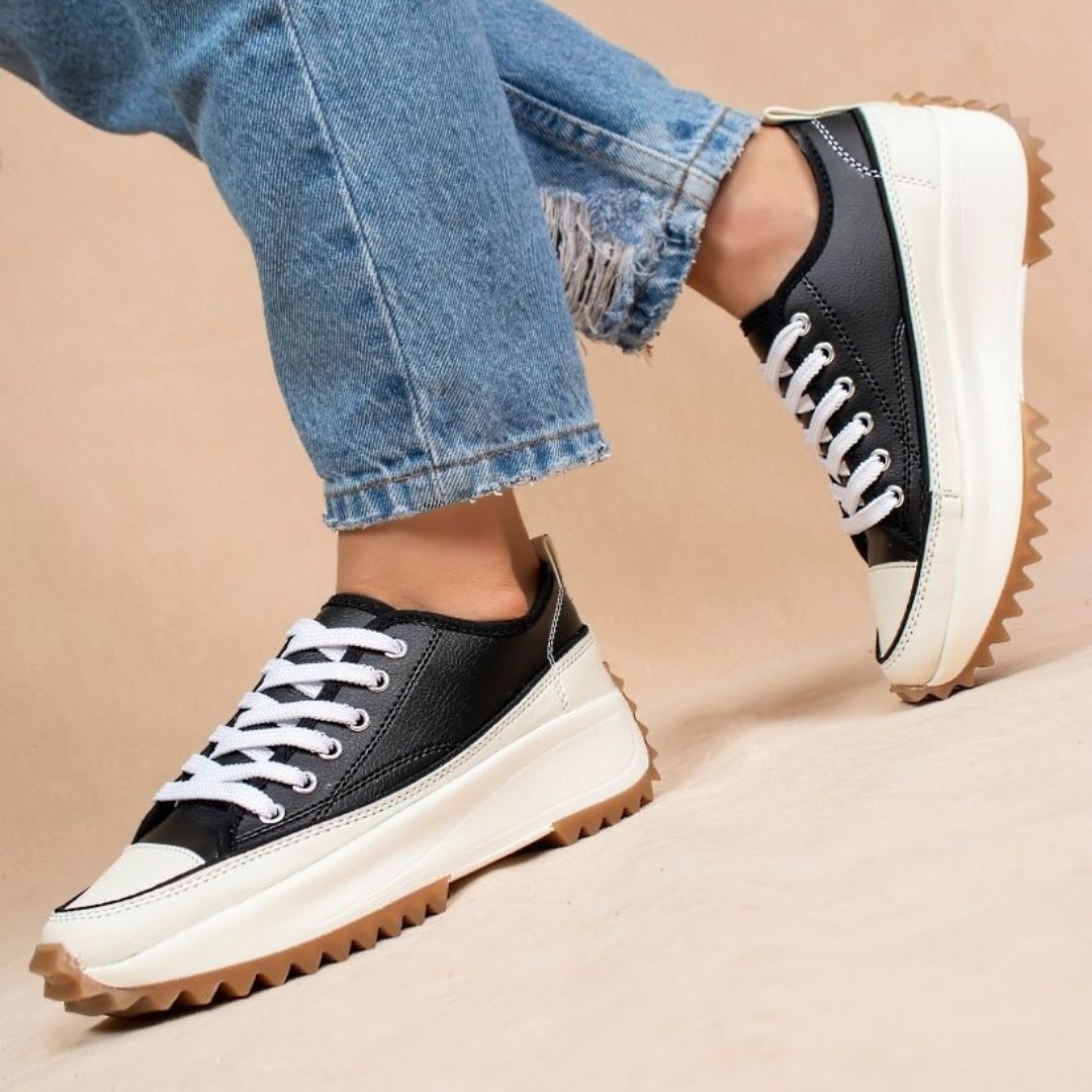 Women's Chunky Lace-up Sneakers