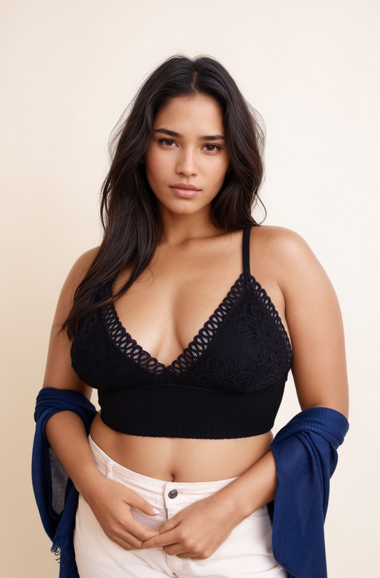 Curvy Waistband Loop Lace Brami