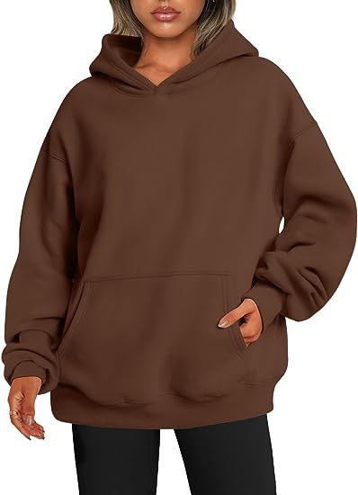 Women's Thick Hooded Sweatshirt in Fall Colors