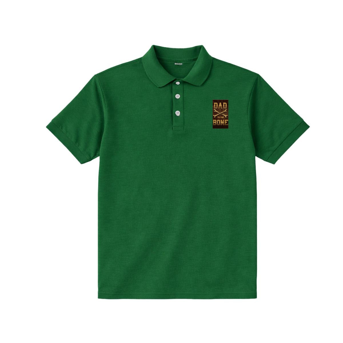 Dad to the Bone Adult Polo Jersey Shirt | Gildan 8800