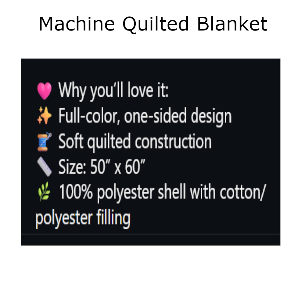 Sweet Dreams Cute Baby Animals Machine Quilted Blanket - 50