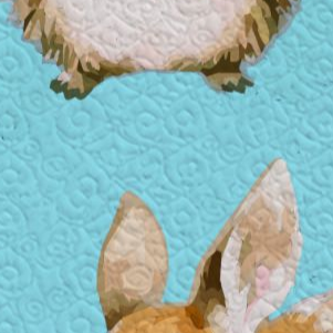 Sweet Dreams Cute Baby Animals Quilted Blanket - 50