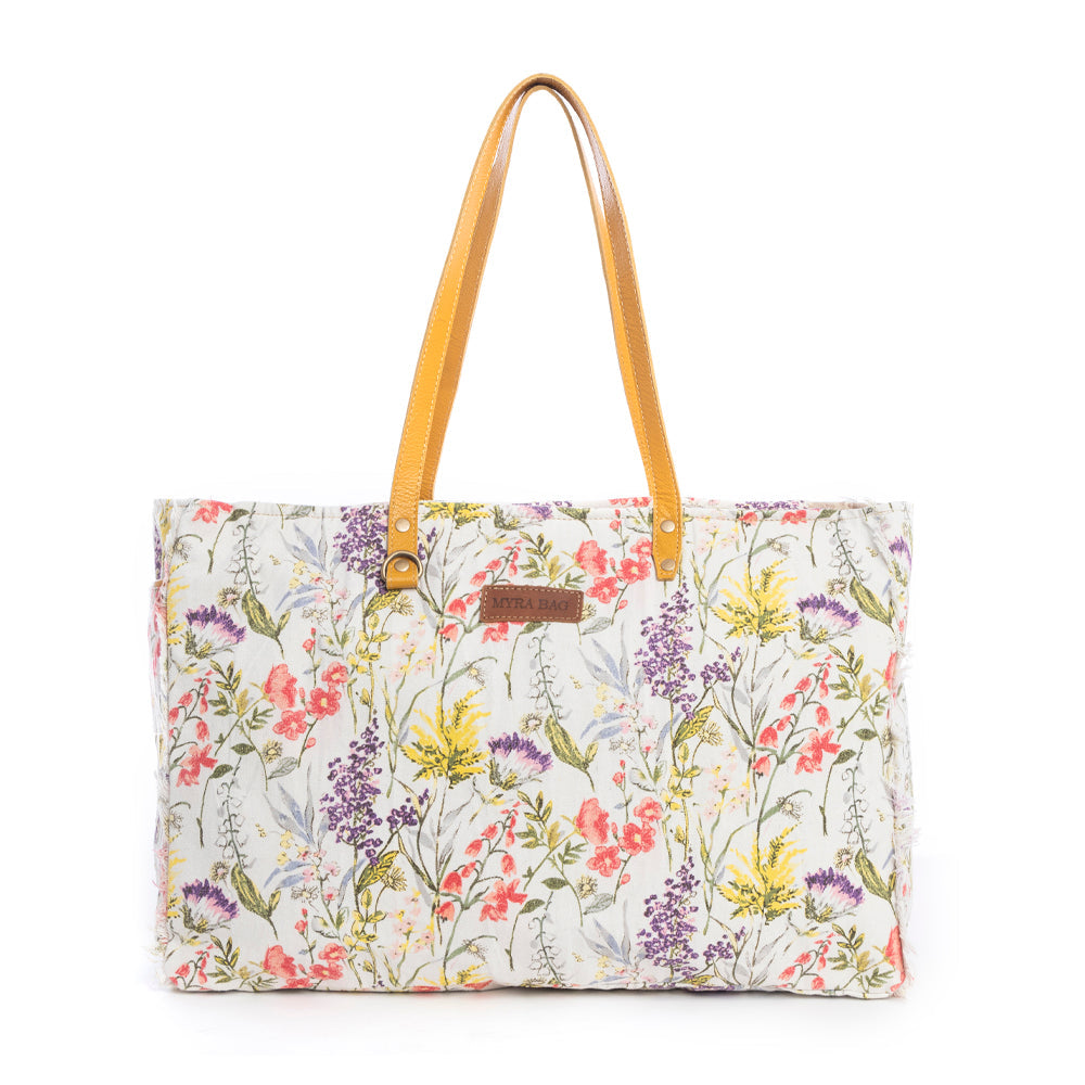 Meadow Peace Floral Weekender Bag