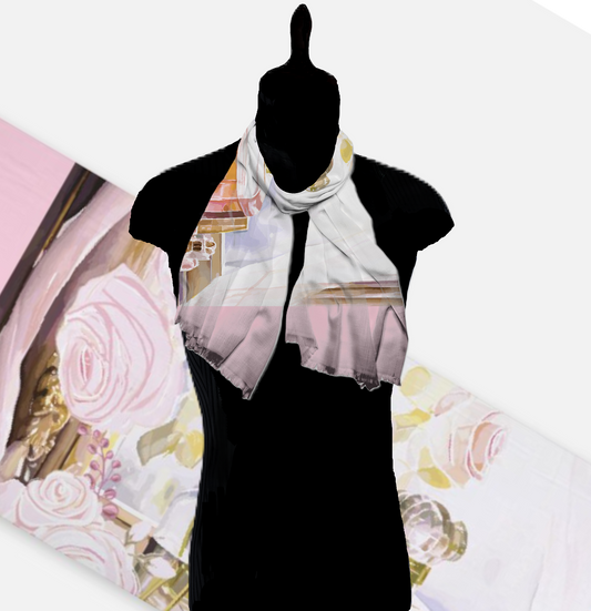Pink Eau de Parfume Pashmina Scarf