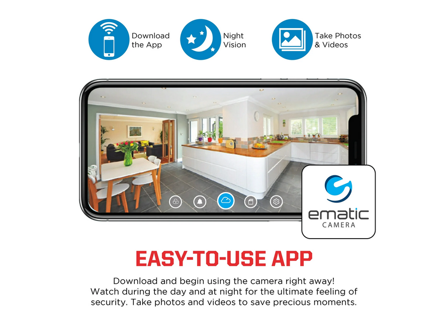 Paw Patrol HD Wifi Camera with Night Vision