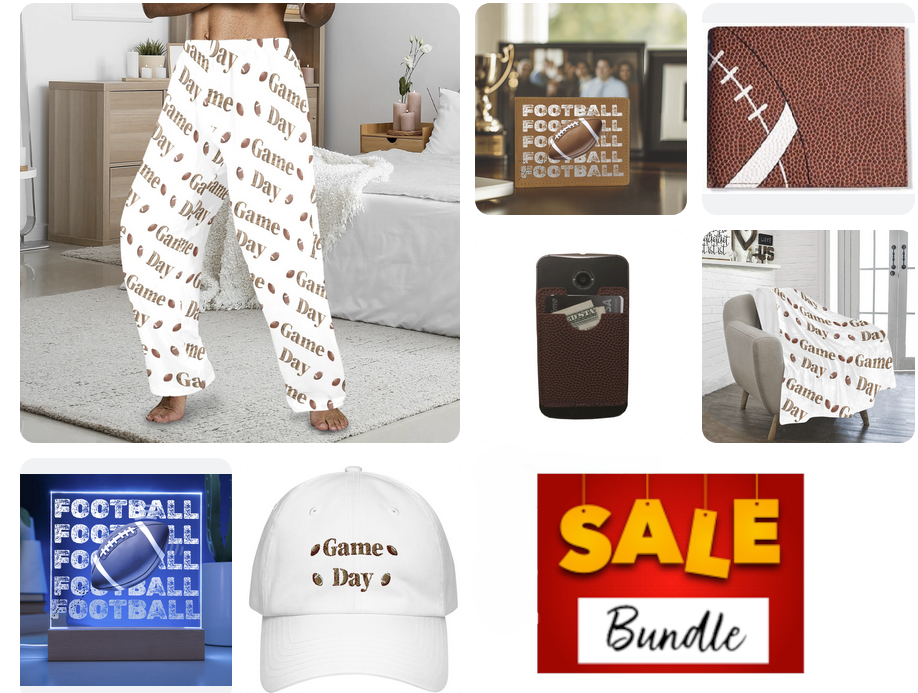 Men's Football Game Day Mix & Match Bundle