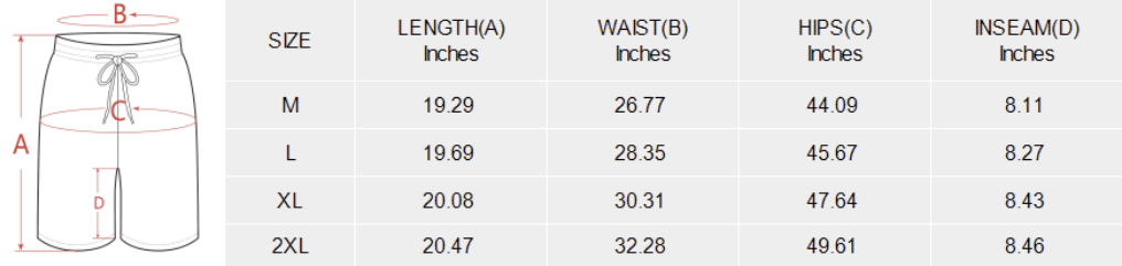 Mud Sweat and Gears Motorcycle Men's Black Casual Shorts (Made in USA)