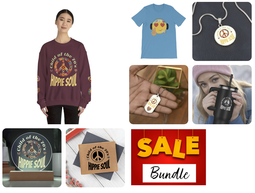 1970's Hippie Soul Mix & Match Bundle