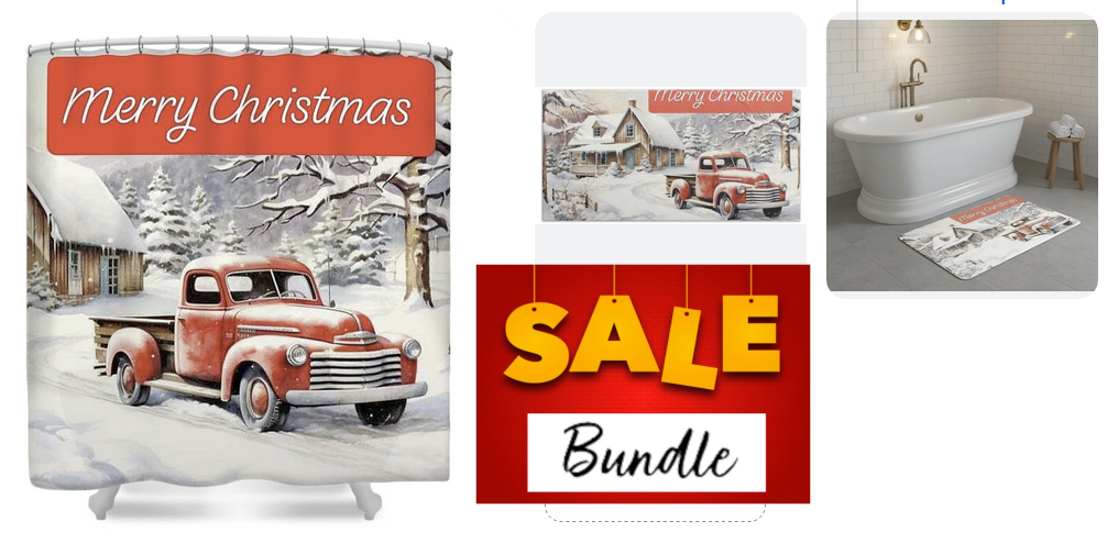 Vintage Truck Bathroom Bundle