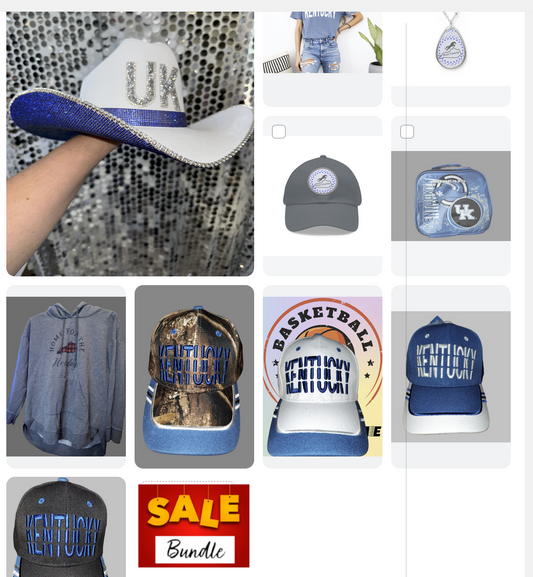 Kentucky Blue Clothing & Hats Mix & Match Bundle