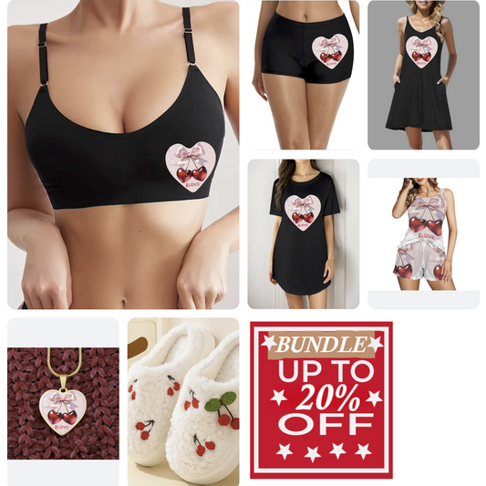 With Love Red Cherries Mix & Match Bundle